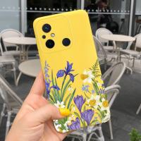 Funda de teléfono a prueba de golpes para Xiaomi Redmi 12c, carcasa suave de TPU para Redmi 12c Redmi12c, bolsa trasera hermosa para niña, mariposa y flor - details 42