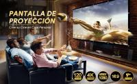 Proyector de Pantalla Plegable Portátil de 120 Pulgadas Pantalla de Proyección de Doble Cara para Patio, Hogar y Teatro Exterior 16:9 HD - details 0
