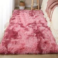 Alfombras de área ultrasónica de felpa para sala de estar, dormitorio, alfombra para bajada de cama, 1 unidad - details 1