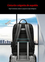 Mochila sencilla para hombre, mochila de viaje de ocio, bolsa para ordenador de 15,6 pulgadas - details 11