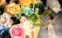 rosas artificiales