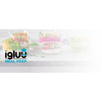 igluu food prep recipientes reutilizables de plástico