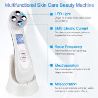 Dispositivo de electroporación Led para estiramiento de la piel, máquina de belleza para el cuidado facial, EMS/RF, uso doméstico - details 4