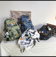 Mochila escolar para niños y jóvenes estudiantes universitarios de alto rendimiento con gran capacidad hecho de nylon tipo mochila camuflaje para viajes - details 14