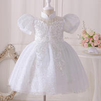 Vestido de princesa para niña, lujoso vestido de fiesta de cumpleaños para bebé, actuación de Piano de alta gama, flor, boda - details 11