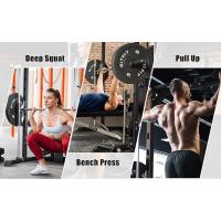RitFit Smith Power Rack con sistema LAT-Pull Down, Landmine, barra de pesas, clavijas de almacenamiento de placas y más accesorios de entrenamiento (Smith - details 1