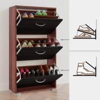 Mueble para 18 Pares Organizador Zapatos 3 Puertas Compacto 115x61x24cm - details 32