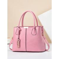 SOMY Bolsos Retro de Color sólido para mujer, elegante bolso cruzado de cuero PU, monederos de oficina y trabajo de moda - details 7
