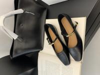 Tacón grueso negro Mary Jane zapatos zapatos de las mujeres nuevo simple y versátil boca ligera correa de metal de una palabra zapatos individuales - details 7