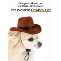 Sombrero de Cowboy de Alta Calidad Ajustable Interior, Cómodo para Mascotas - details 0