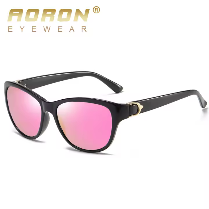 Gafas de sol polarizadas vintage para mujer, elegantes gafas de sol estilo ojo de gato. - 1
