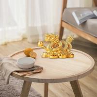 Estatua de Feng Shui para atraer riqueza, figuritas chinas de buena suerte, adorno de estatuilla de dragón, decoración de escritorio, 2024 - details 3
