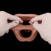 Empaque privado Sexy SXXY Silicona 4 Tamaños Ultra Hueco Dildo Manga para agrandar el pene masculino Funda realista de extremo abierto para hombres - details 16