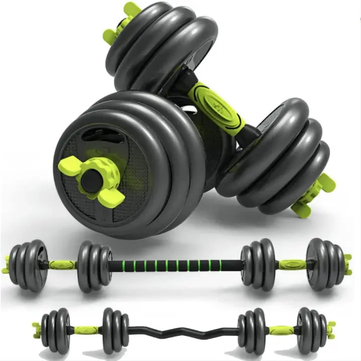 Juego de mancuernas multifuncionales ajustables, rizos y barra recta, rueda ABDOMINAL, PUSH-UPS, envío rápido desde Europa - 1