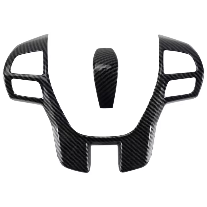 Para Ford Ranger Everest Endeavor 2015+ volante de fibra de carbono y cubierta de cambio de marchas molduras de Marcos accesorios decorativos - 1