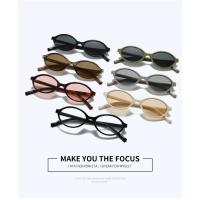 Gafas de sol ovaladas pequeñas de moda para mujer, gafas de sol clásicas vintage para hombre, gafas de sol UV400 para mujer - details 3