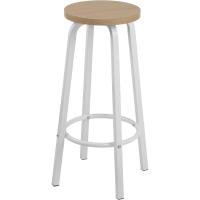 Cocina Silla de Comedor Taburete Alto para Salon Cocina Estructura de Metal, Asiento de - details 5