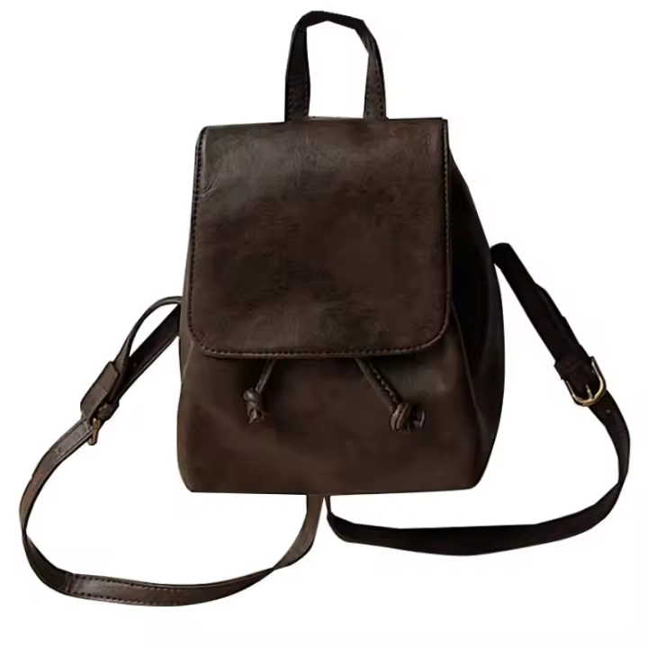 Mochila vintage 2025 de gran capacidad, impermeable, versátil, moderna, texturizada, mochila universitaria. - 1