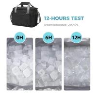 Bolsa de almuerzo térmica portátil de 18L, caja de comida duradera, refrigerador impermeable, funda con aislamiento de hielo, barbacoa, Camping, Oxford, mochilas para cena, Icebox - details 1