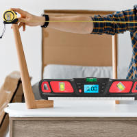 Inclinómetro Digital de nivel de espíritu, regla de escala Horizontal, transportador electrónico de pantalla LED, herramientas de medición de Base magnética - details 3