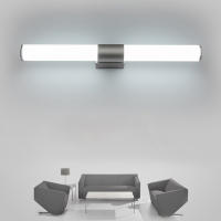 Lámparas de pared Led para espejo de baño, tubo de luz LED moderno, resistente al agua, 12W, 16W, 22W, AC85-265V - details 0
