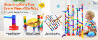 Set de Marble Run de Succebuy Bloques de Construcción de Juego de Cerebro de Mármol - details 4