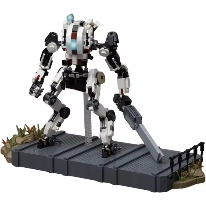 Titan Ronin Mecha building model kit, otoño mecha model decoration, set de bloques de construcción - 1