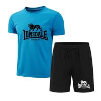 Conjunto Casual de Verano para Hombre Pantalones Cortos, Camiseta de Manga Corta, Conjunto Deportivo Transpirable y Secado Rápido - details 3