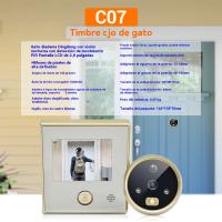 cámara mirilla puerta inteligente interfonos para casa remoto monitor - details 0