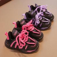 Zapatos informales antideslizantes para niños y niñas, zapatillas deportivas versátiles y elegantes, de fondo suave, estilo coreano, a la moda, novedad de invierno, 2024 - details 1