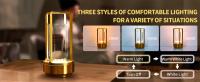 Lámpara de Mesa LED con Sensor Táctil Recargable, Ajustable a 3 Colores, Luz Ambiental Creativa para Decoración de Habitación - details 4