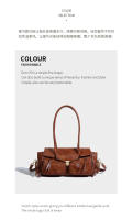 Vintage dulce cool babes premium sense cremallera mango largo locomotora bolsa portátil bolsa de mensajero. - details 6