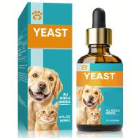 2oz Gotas de Levadura Natural para Perros -Fáciles de Usar para Todas las Razas - details 1