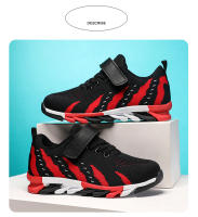 Zapatillas de deporte transpirables antideslizantes para niños, zapatos de tenis deportivos cómodos para niños, zapatos para caminar casuales suaves para la escuela - details 18