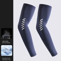 Mangas de enfriamiento para hombres - Ligeras y transpirables para deportes al aire libre y gimnasio y correr y desplazamientos diarios y entrenamientos. - details 3