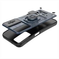 Funda protectora de cámara deslizante para Samsung GALAXY M34 5G, carcasa trasera con soporte de anillo magnético, 2023 M, 34 - details 13