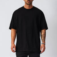 Camiseta de Entrenamiento Deportivo para Hombres Talla Grande, Absorbente de Sudor, Respirable para Primavera/Verano Material de Poliéster - details 2