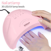LULAA SUNone 48W UV LED Lámpara 30 Abalorios de Secador de Gel de Uñas Automático Sensor - details 5