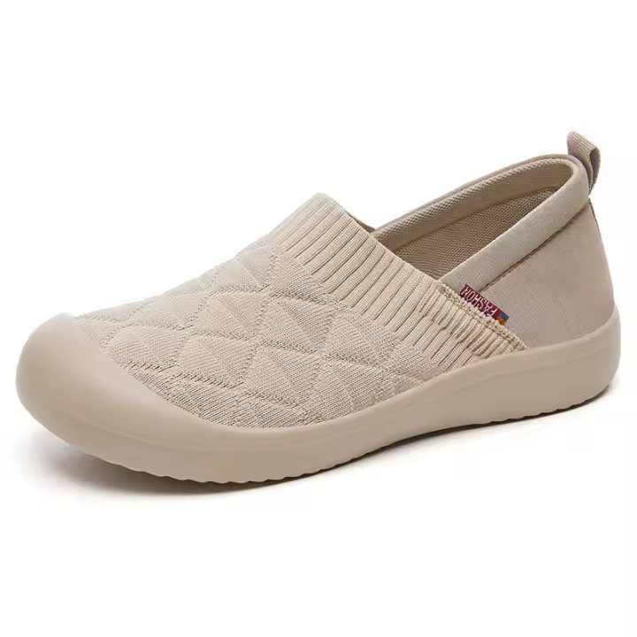 Zapatos planos informales sin cordones para mujer, suela suave, zapatos para caminar cómodos y versátiles - 1