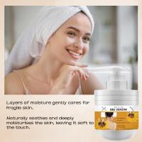 Crema de veneno de abeja para eliminar el cuerpo, levantamiento de piel de pollo, tratamiento antisequedad firme, loción suave y tierna de melanina, crema hidratante brillante, leche corporal - details 6