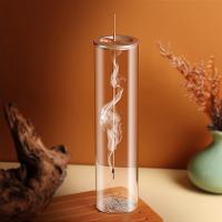 Incense Holder for Sticks [Anti-Ash Flying], Insence-Stick Burner Holder with Removable Glass Ash Catcher, for Home - details 7