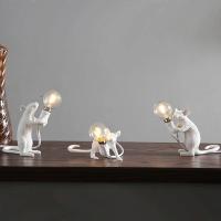 Lámpara de Noche de Resina de Ratón Nórdico Diseño de Dibujos Animados Iluminación para el Hogar - details 15