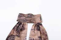 BUNO-Conjunto de 2 piezas con estampado sexy para mujer, impresionante camiseta hipster con cuello halter y escote elegante, faldas largas de cintura alta, traje de medianoche para mujer - details 19