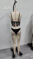 Ladies Temptation Conjunto de tirantes de sujetador de tres puntos de encaje de cuatro colores Ropa interior sexy sexy - details 2