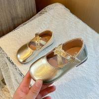 Zapatos de cuero para niñas, calzado de estilo princesa, fondo suave, antideslizante, informal, para fiesta de baile, Chic, novedad de otoño, 2024 - details 4