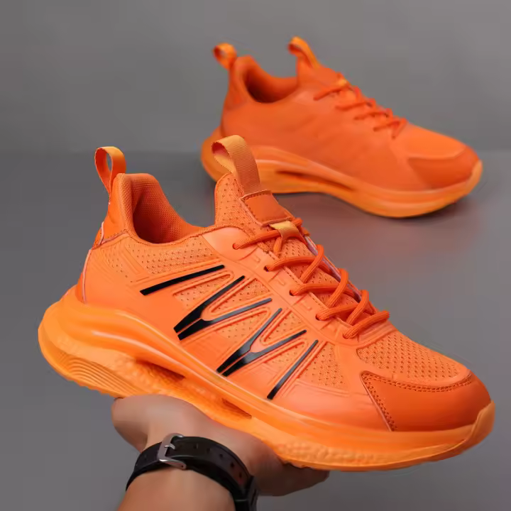 Estilo de pareja versátil para hombres y mujeres, zapatos para correr ligeros e informales para exteriores, zapatos deportivos nuevos - 1