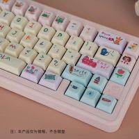 Children's Fun Theme Set PBT Cherry MDA 143 Keys Custom Original Handmade Keycaps for nical Keyboard Accessories - details 1