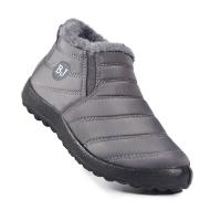 Zapatos cálidos de invierno para mujer, botas de nieve informales al tobillo, zapatos planos cómodos para mujer - details 3