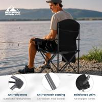 Silla Plegable de Camping (Negro) - details 3