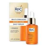 RoC Multi Correxion Revive + Glow 10% Suero de vitamina C activa para el rostro, tratamiento diario antienvejecimiento, arrugas y tono para el cuidado de la piel, - details 0